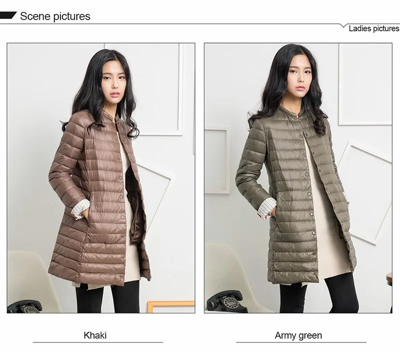 Casual Ultralight Down Coat Women Winter Jacket (4)