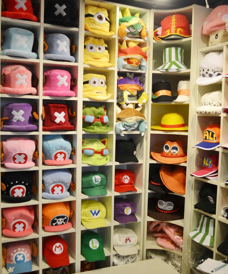  Anime One Piece Cosplay Tony Chopper Plush Cotton Cap Hat, Tony 2Years after VER Hat (4).jpg