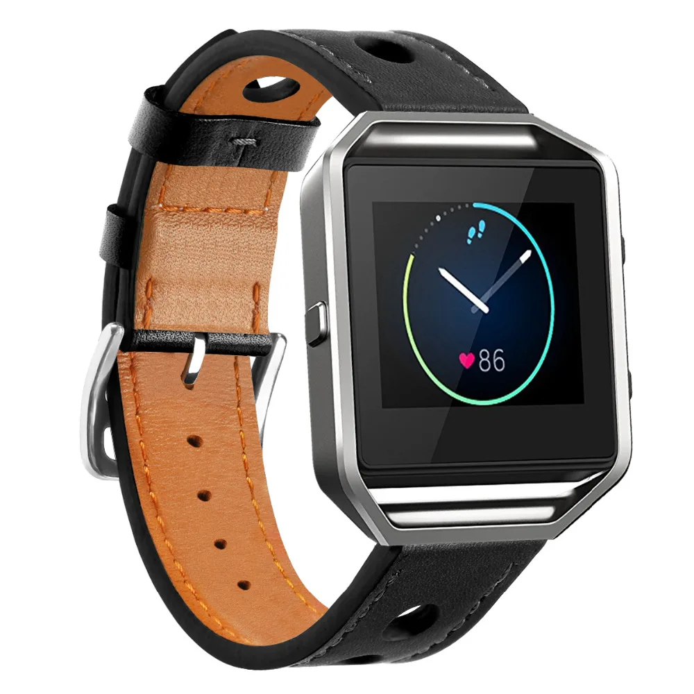 fitbit blaze leather band