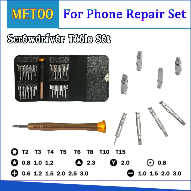 

Screwdriver Tools Set For Phone Repair Set Multi-function For iPad and other Product It is Very Good For You 24 IN 1