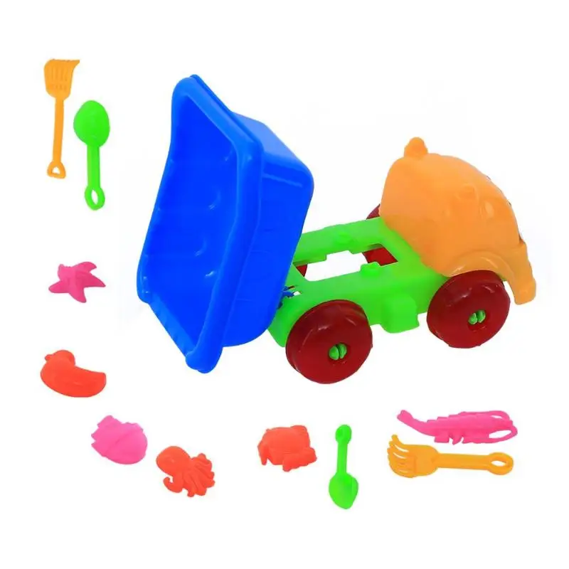 

11pcs/Set Summer Beach Sand Play Toys Sand Water Toys Kids Seaside Bucket