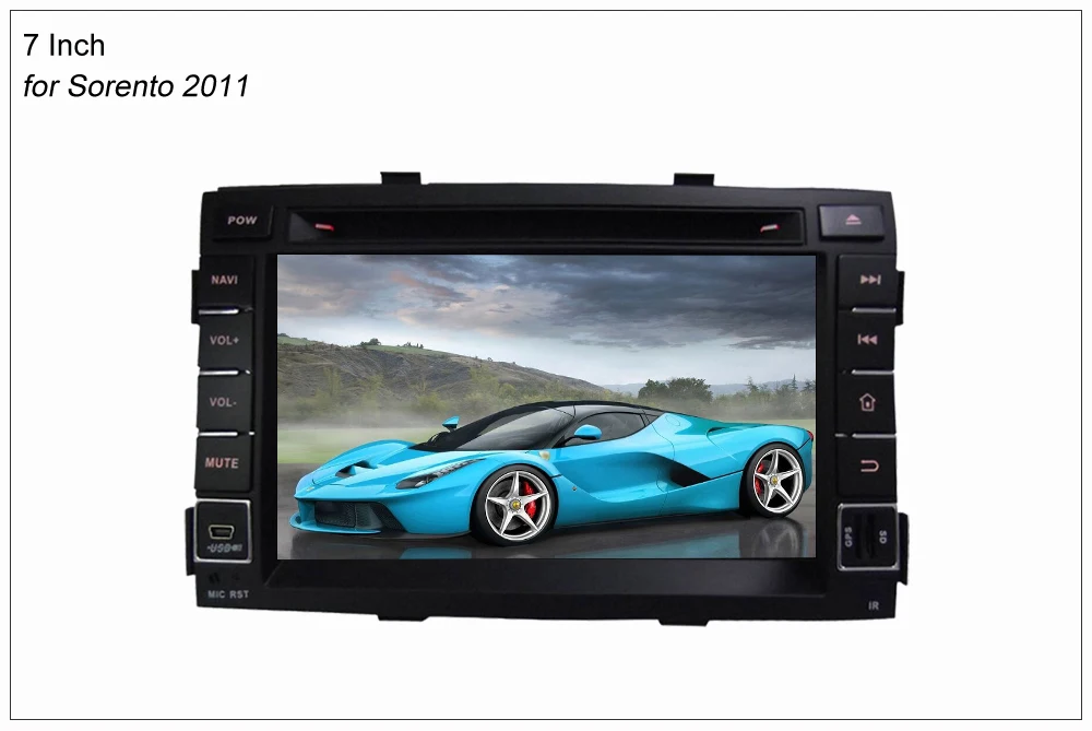 Perfect SINOSMART 2 Din 2/4G RAM 4/8 Core CPU Android 8.1/8.0 Car DVD GPS Player for Kia Sorento 2011-2015 Canbus Optional 1