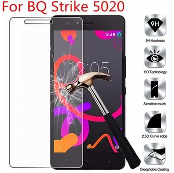 

For BQ Strike 5020 BQS BQS5020 BQS-5020 Safety Tempered Glass Screen Protector Guard For BQ 5020 Protective Guard Film Case