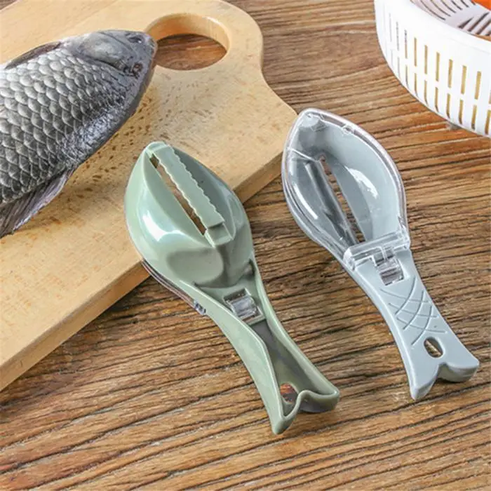Пластик инструмент для очистки рыбы скребок для очистки чешуи устройство домашний кухонный инструмент SDF-SHIP