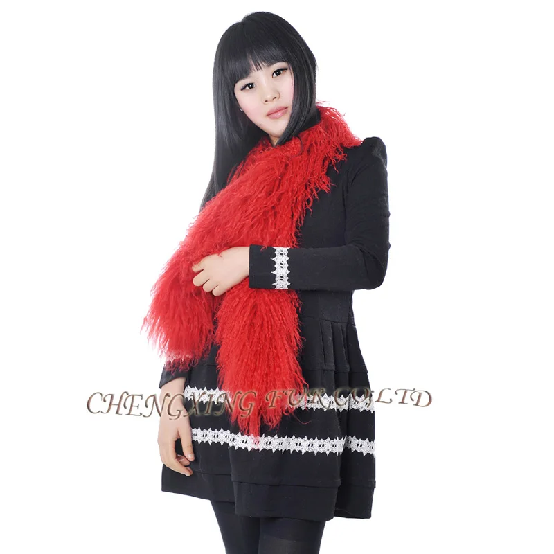CX-S-02E для женщин, высокое качество, последняя мода, дизайн, настоящий Тибетский овечий мех, шарф~ лучший подарок для девочек~ Прямая