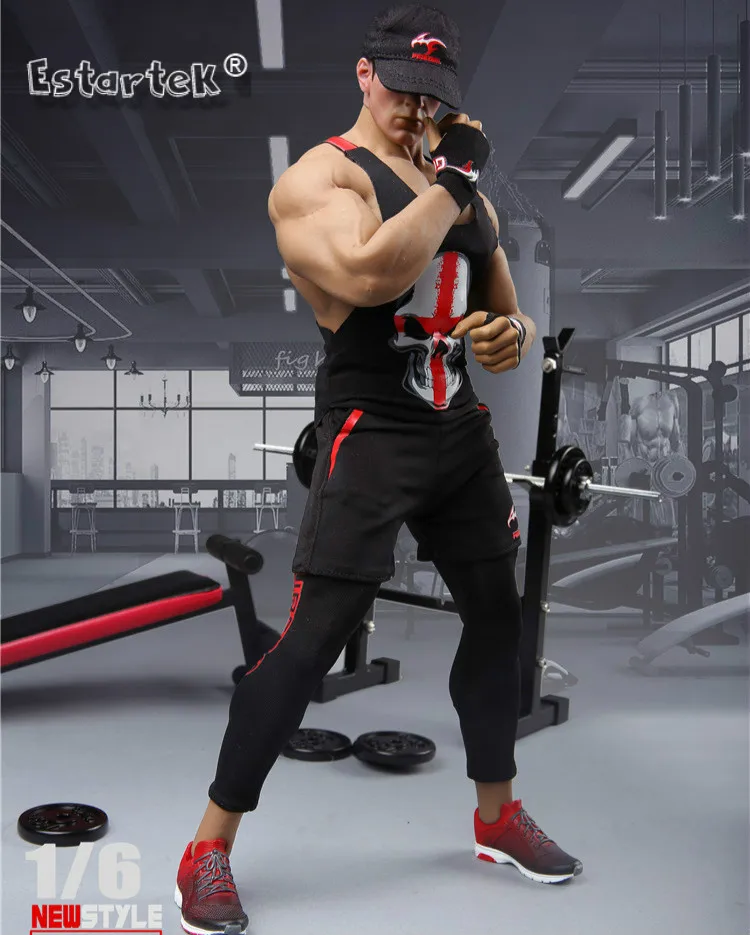 Огонь девушка игрушки FG0551/6 фитнес одежда костюм для 12 дюймов Phicen Tbleague Jiaoudoll