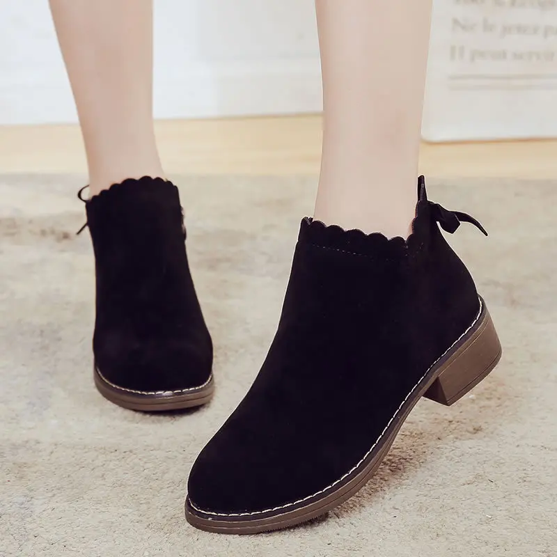 

2019 winter new women's boots fashion women's shoes
