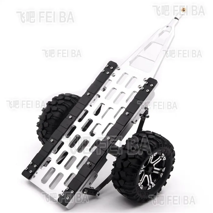 1/10 RC Рок Гусеничный металлическая тележка для SCX10 CC01 F350 HILUX 90034 D90