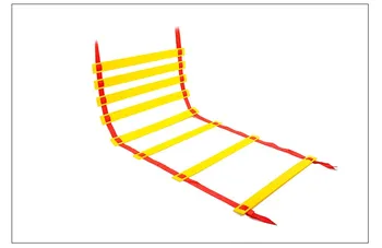 

Football Training Ladder 6 Rung 3M Agility Durable Nylon Straps Gym Sports Accessories For Soccer Fitness Feet Speed Training