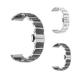 Модные Замена Нержавеющая сталь часы ремешок для Apple Watch 1/2/3 42 мм Для женщин часы reloj mujer элегантный