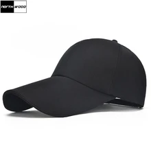 [NORTHWOOD] однотонная бейсбольная кепка для мужчин и женщин с длинными полями, мужская бейсбольная бейсболка с колпаком, кепки для папы