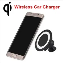 Универсальный автомобильный Qi Беспроводной Зарядное устройство липкий держатель телефона крепление Беспроводной зарядного устройства для iPhone 6 6s плюс samsung S7/S6 Lumia 950