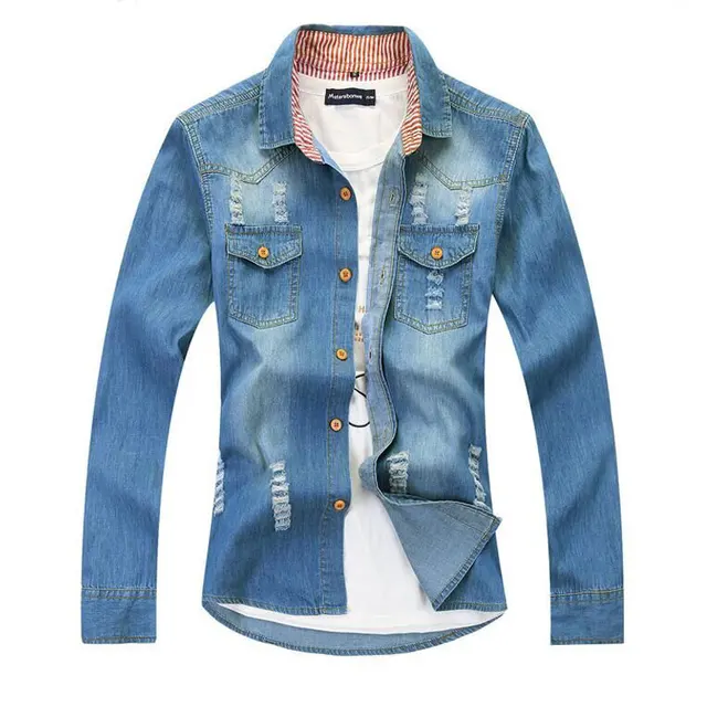 nice denim shirts