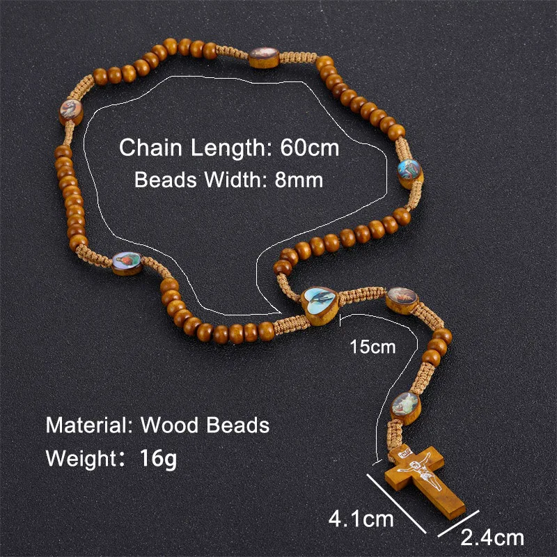 cross beads necklaces