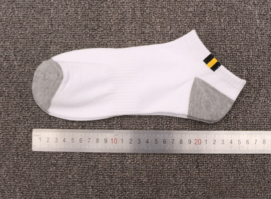 5 пар/партия мужские хлопковые носки Модные мужские носки-башмачки с закрытым носком впитывающие пот мужские короткие носки Размер США 8-12