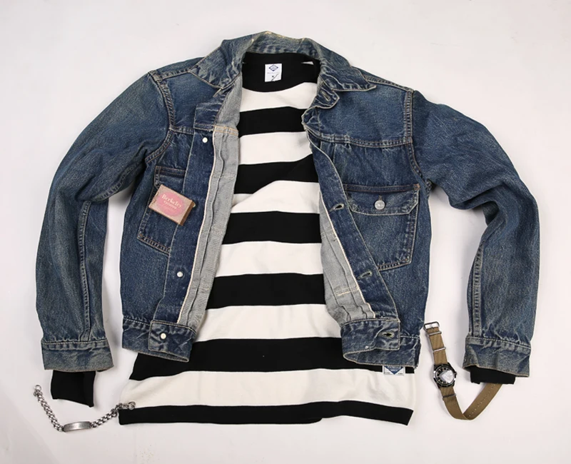 NON STOCK Prison Striped Long Sleeve Tee Shirts Slim Fit Mens Motorcycle T-Shirt NON STOCK Prison Striped Long Sleeve Tee Shirts Slim Fit Mens Motorcycle T-Shirt