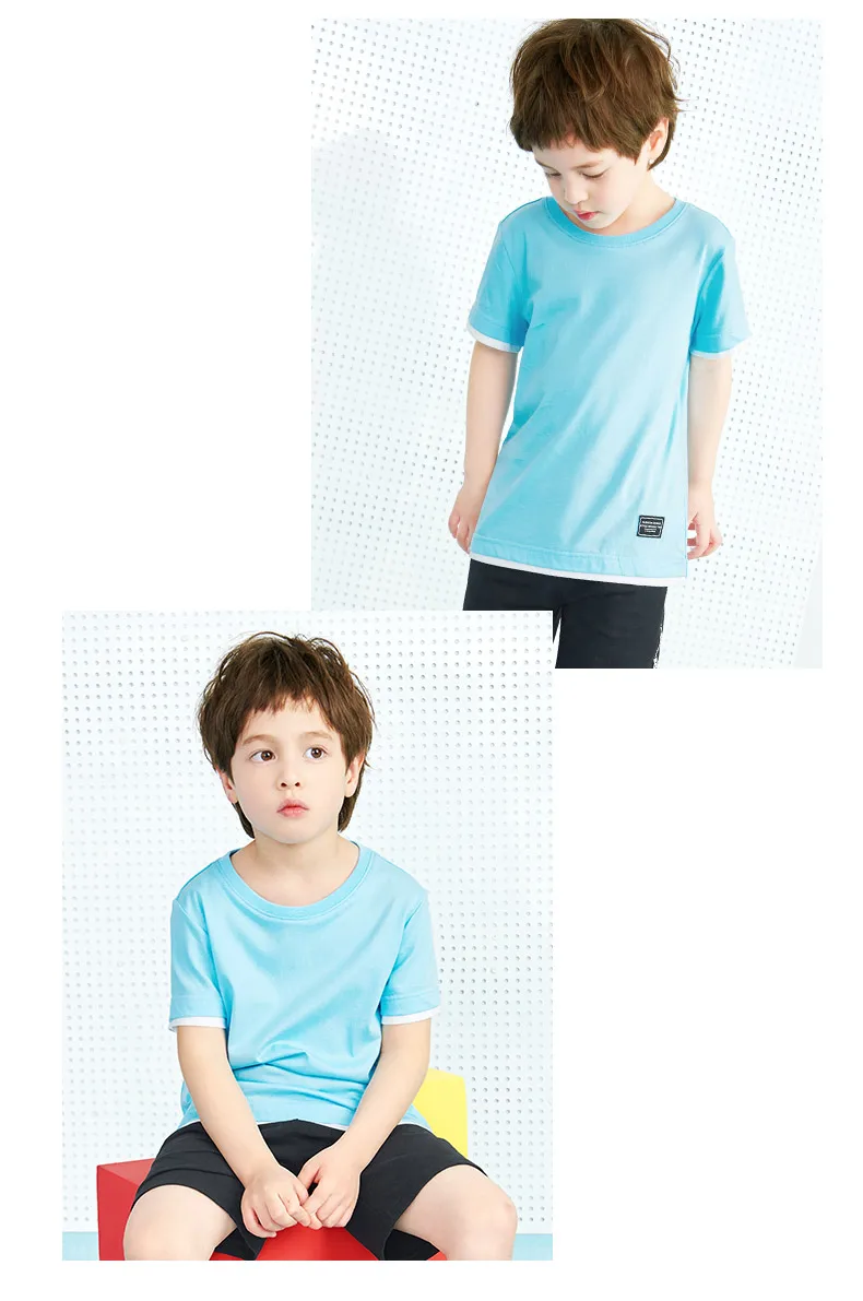 Пионерский лагерь, Новое поступление, футболки для детей, одежда для мальчиков однотонная качественная футболка для мальчиков и девочек, качественные летние футболки для мальчиков