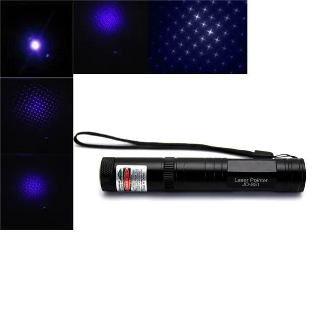 Best Price JD851 405nm Lazer 50000mW RANGE High Power Focusable Blue Violet Laser Pointer with Starry Sky Head for Sale |
