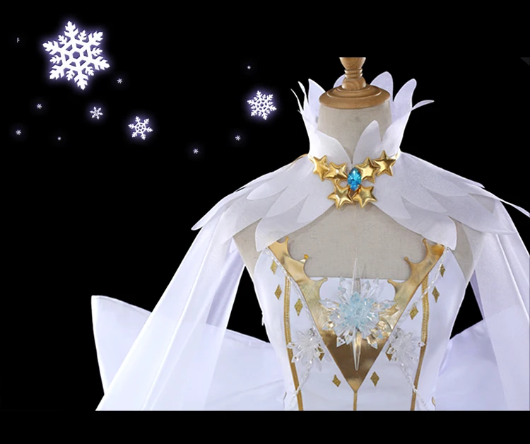 Card Captor Sakura Tomoyo Daidouji cosplay costume Snow Angel daidouji dress comics cosplay