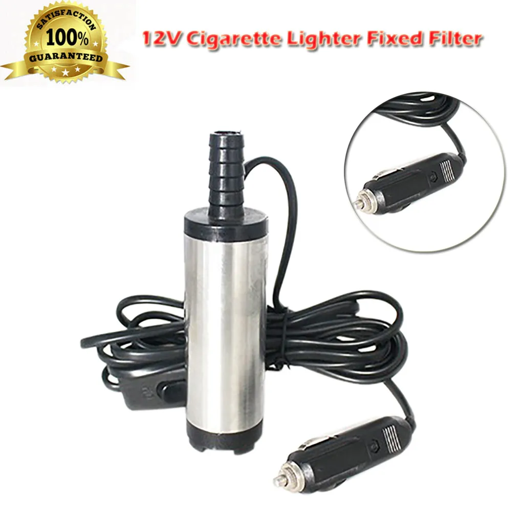 

12V DC Diesel Fuel Water Oil Pump 2019 New Fashion Car Camping Fishing Submersible Transfer Pump For Car SUV