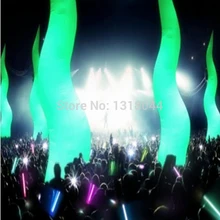 Вечерние свадебные украшения римская пламя надувная колонна led надувная колонна