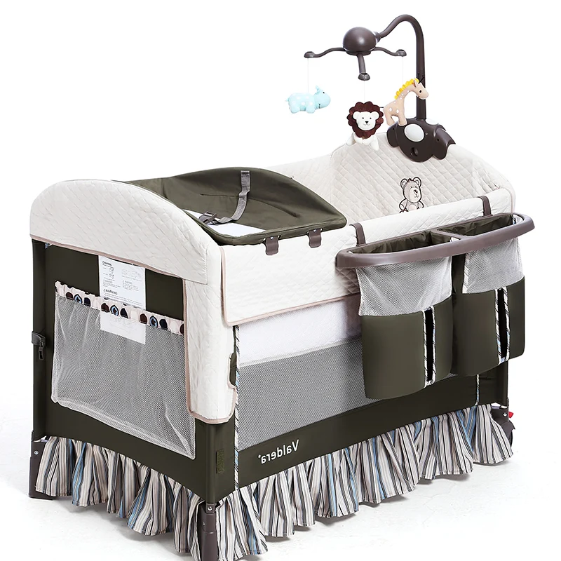 Valdera folding multi functional baby bed EU baby newborn travel bed Europe baby sleeping brand baby