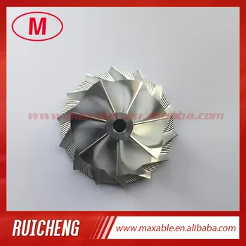 

TD05H 18G 50.39/68.01mm 7+7 blades high performance High Blade Height turbo billet/milling/aluminum 2618 compressor wheel