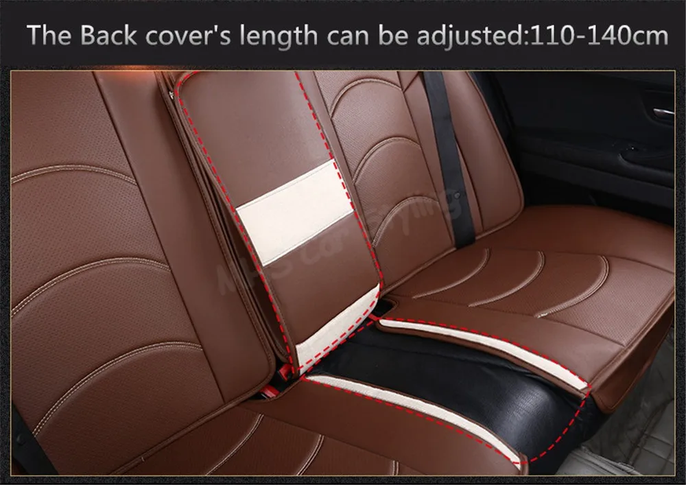 Спортивный стиль, чехол для автокресла, LeatherCushion, 3D чехол для автокресла на все автомобили Седан