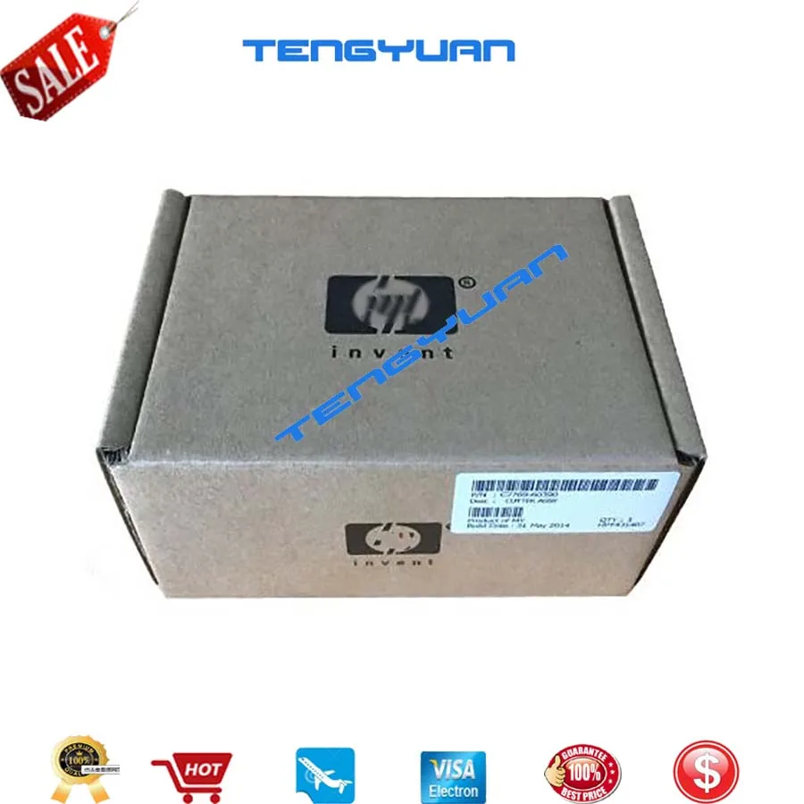 Conjunto do Cortador para Designjet ps à Venda Novo Original C7769-60390 C7769-60163 500 - 800 Peças Plotter 1 Pçs x 2 conjunto do cortador para designjet 500 800