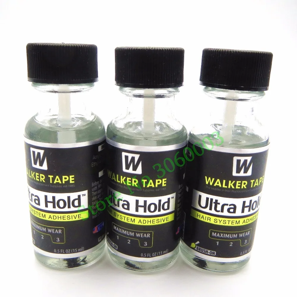 lace wig silicone adhesive ultra hold walker tape glue 0.5oz for hair