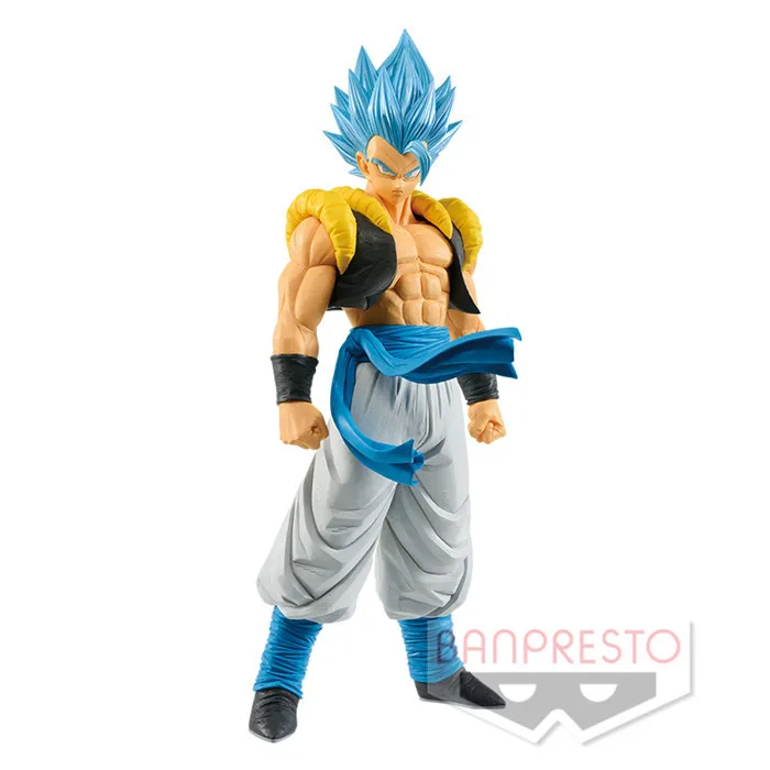

in stock Original Action 27cm Figure PVC Action Model Gogeta SSJ Figural Dragon Ball Super GROS Grandista ROS Gogeta Figure