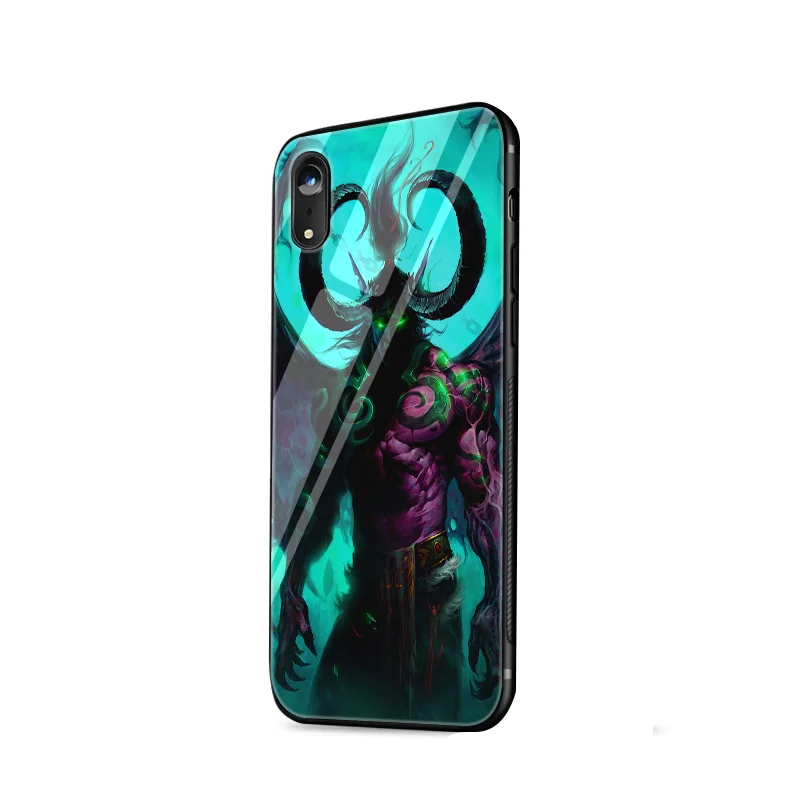 Защитное стекло Desxz World Of Warcraft чехол для iPhone 5 5S SE 6 6s 7 8 Plus XR X XS Max|Чехлы-накладки| |