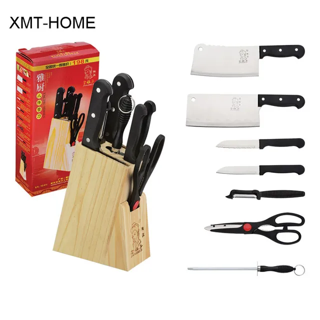 Xmt Home Cuisine 8 Pieces Collection Cutlery Kitchen Knife Set Chef Xmt Home Cuisine 8 Pieces Collection Cutlery Kitchen Knife Set Chef Knifes Chopper Sharpener Scissors