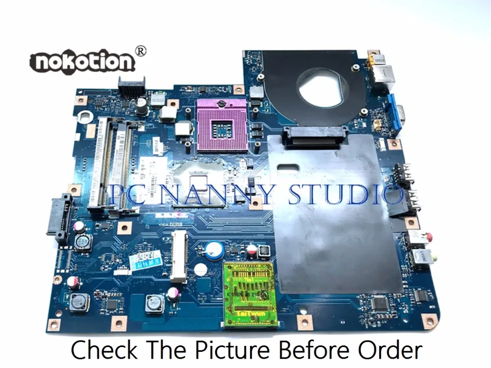 

PCNANNY FOR ACER ASPIRE E525 E725 MBPGV02001 Mainboard GL40 LA-4851P DDR2 LAPTOP MOTHERBOARD tested