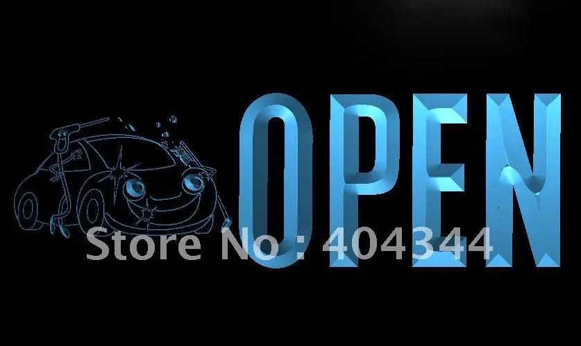

LK775- OPEN Cash Wash Lure Bar LED Neon Light Sign