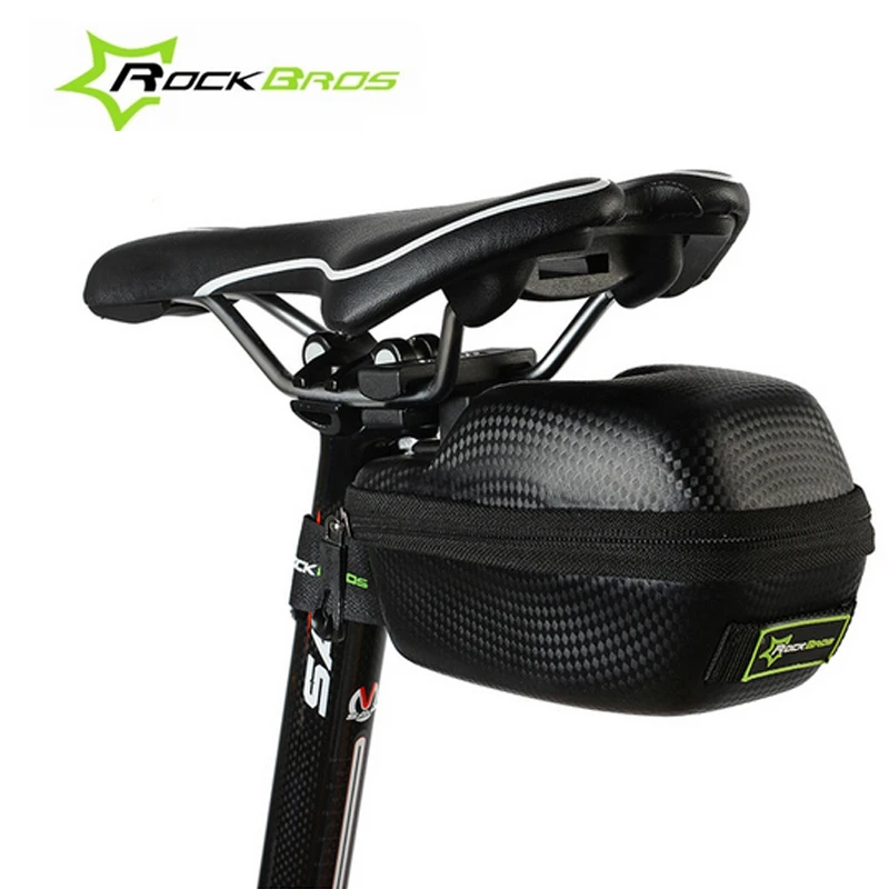 ROCKBROS Mountain Bike Accessories Waterproof Bike Bag Rainproof Saddle Bag Rear Seat Bag