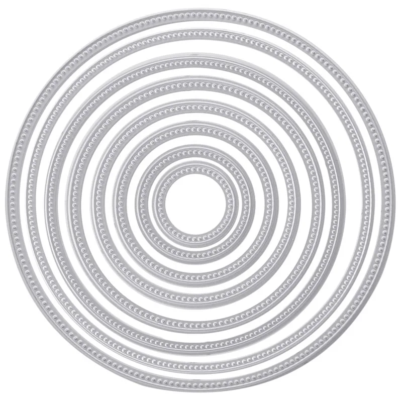 

Circle Round Metal Cutting Dies Stencils DIY Scrapbooking Embossing Decor Craft #0222#