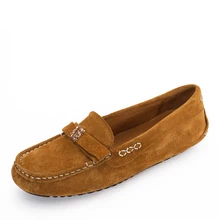 Г. Брендовая женская обувь на плоской подошве из натуральной кожи Модная женская обувь на плоской подошве с тканым бантом, лето-осень женская повседневная обувь Высокое качество