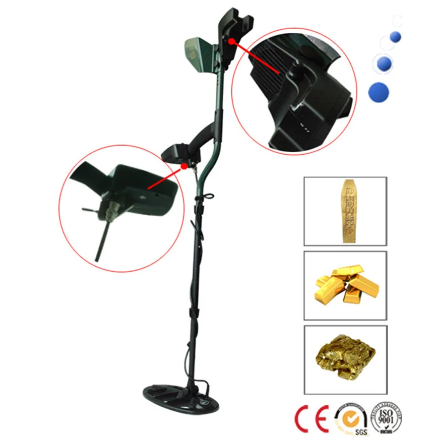 

Professional Underground Metal Detector GF2 with 2coils Treasure Hunter GF2 Treasure Hunter LCD Display with 11