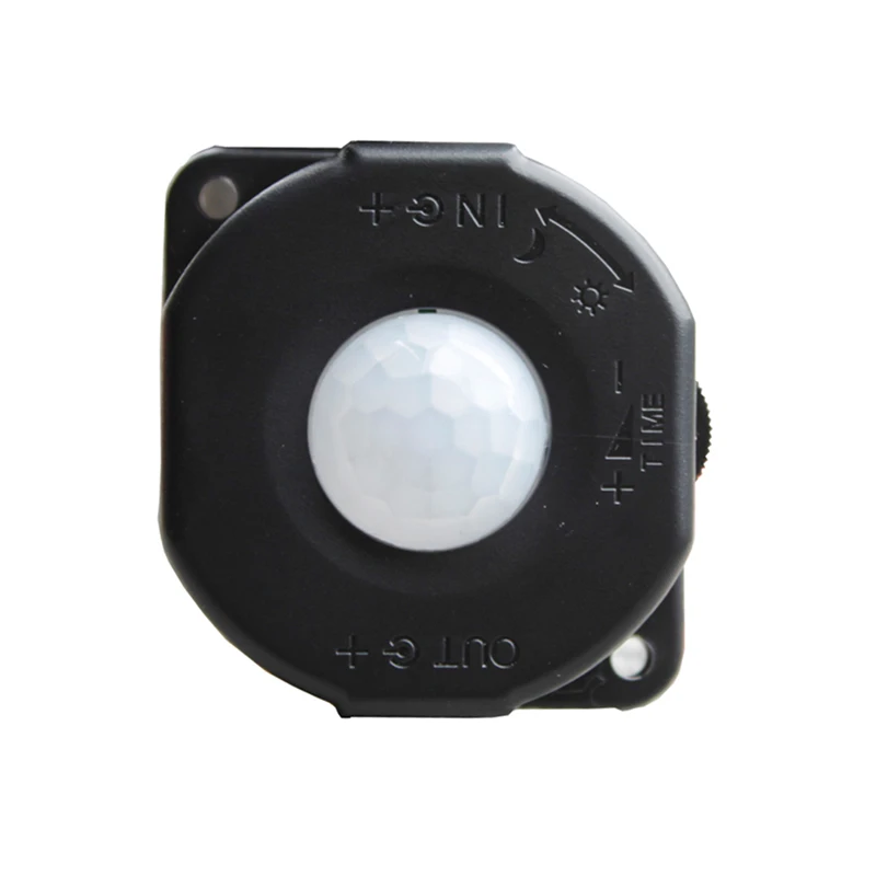  DC 12V 24V 6A Automatic Infrared PIR Motion Sensor Switch For LED light Lamp Black/White - 32837877139