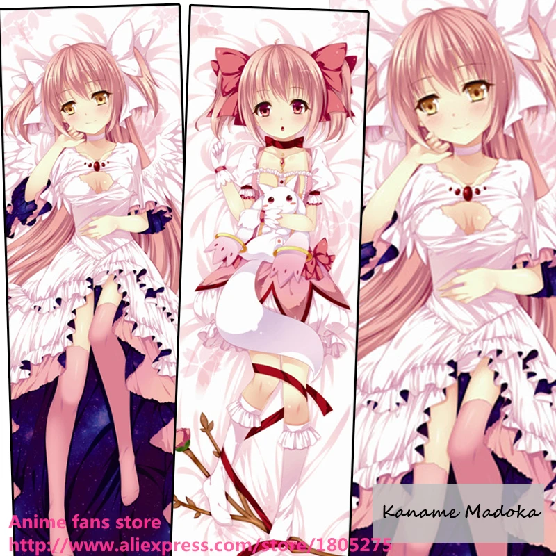 Милый аниме Puella Magi Madoka Magica Kaname Милая Бриллиантовая обнимающая картинка|bedding
