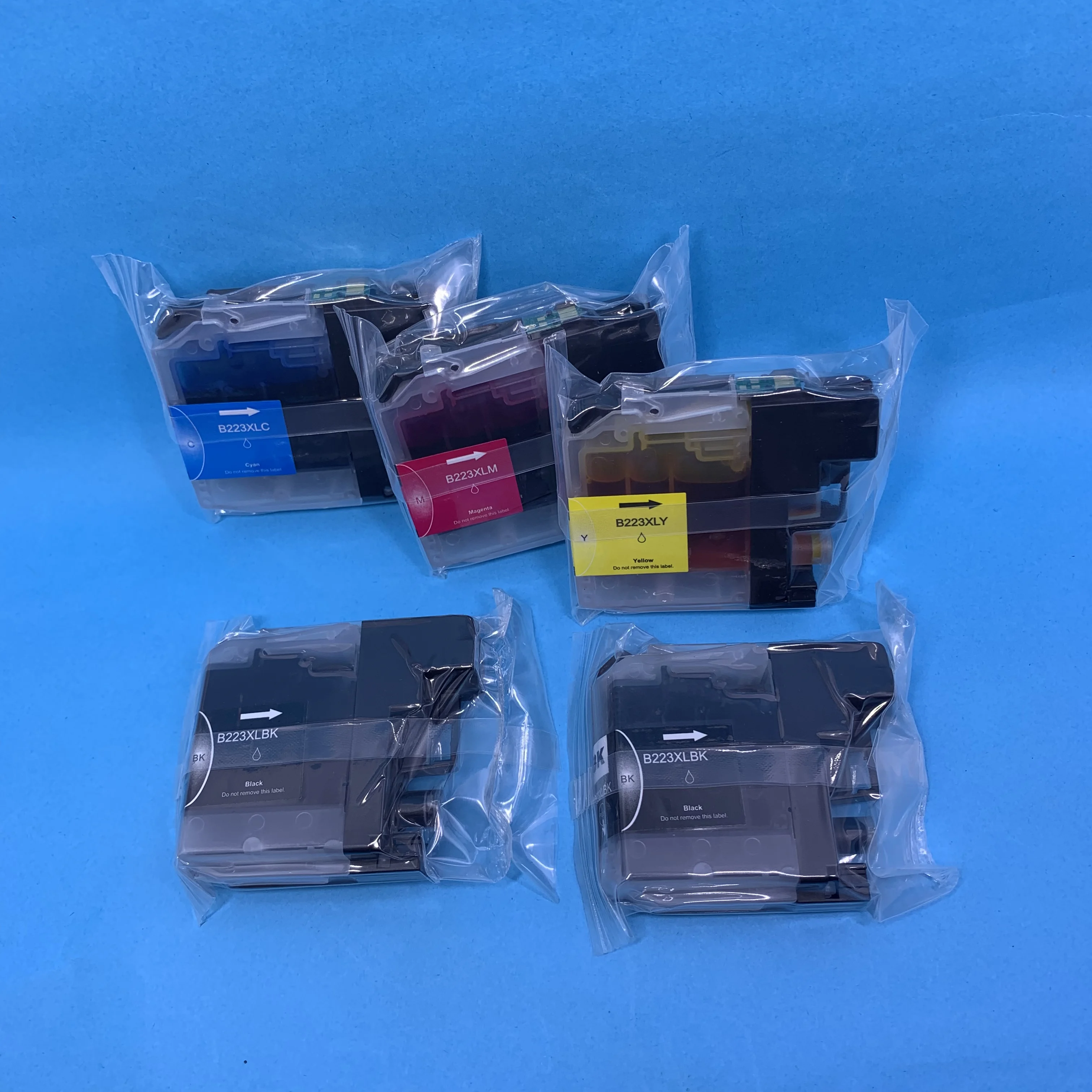 

YOTAT 5pcs Compatible 223XL Ink Cartridge LC223 For Brother DCP-J562DW J4120DW MFC-J480DW J680DW J880DW J4620DW J5720DW J5320DW