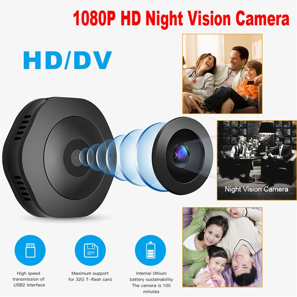 

H6 DV Mini Camera HD 1080P Camcorder Night Version Action micro sport Camera motion detection Video Recorder sq11 sq13 cop cam