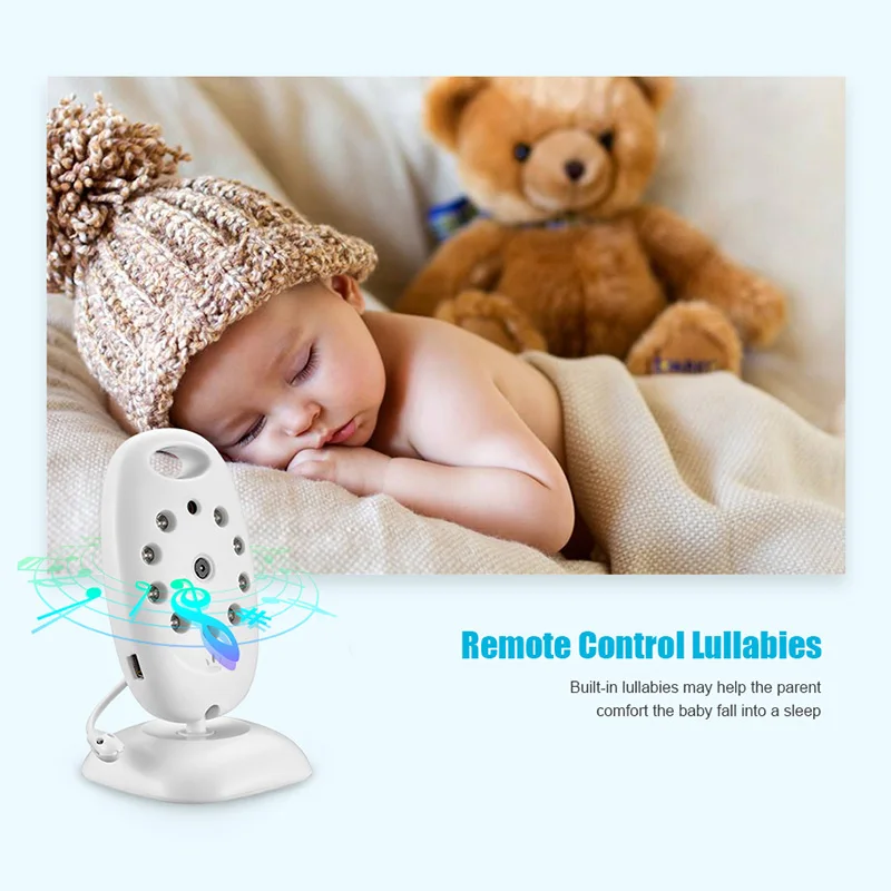 

KERUI VB601 Portable LCD 2.0 inch Babysitter Baby Monitor Radio Video Nanny Camera Night Vision Baby Temperature Monitoring