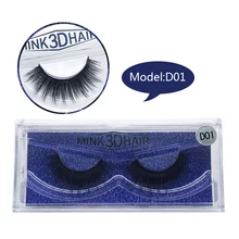 

DAMMAN 3D Mink False Eyelashes Spring Hot Sales Of Multi-layer Thick Mink Eyelashes Natural Long Lashes Gilttering Packing 1Pair
