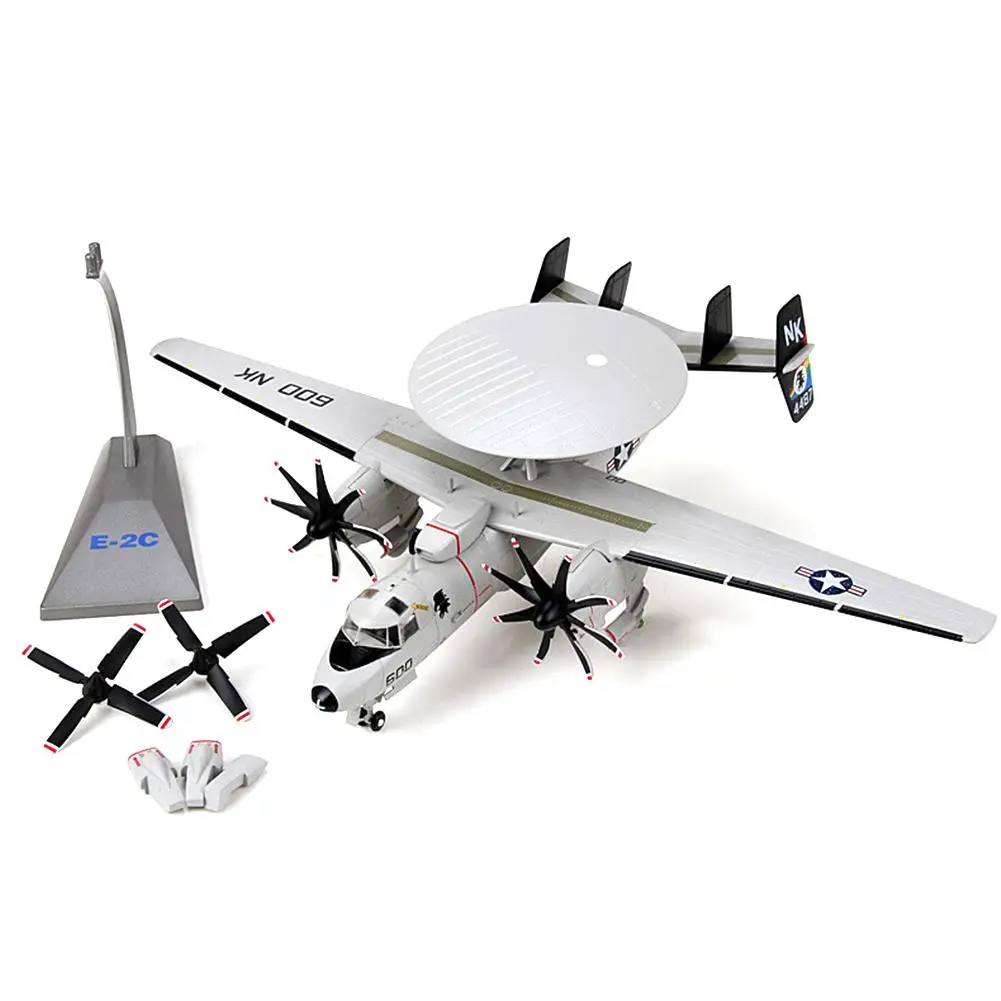 

New1:72 E-2C Hawkeye Warning Aircraft Alloy Diecast Model Toy Fighter Toy For Gift Collection