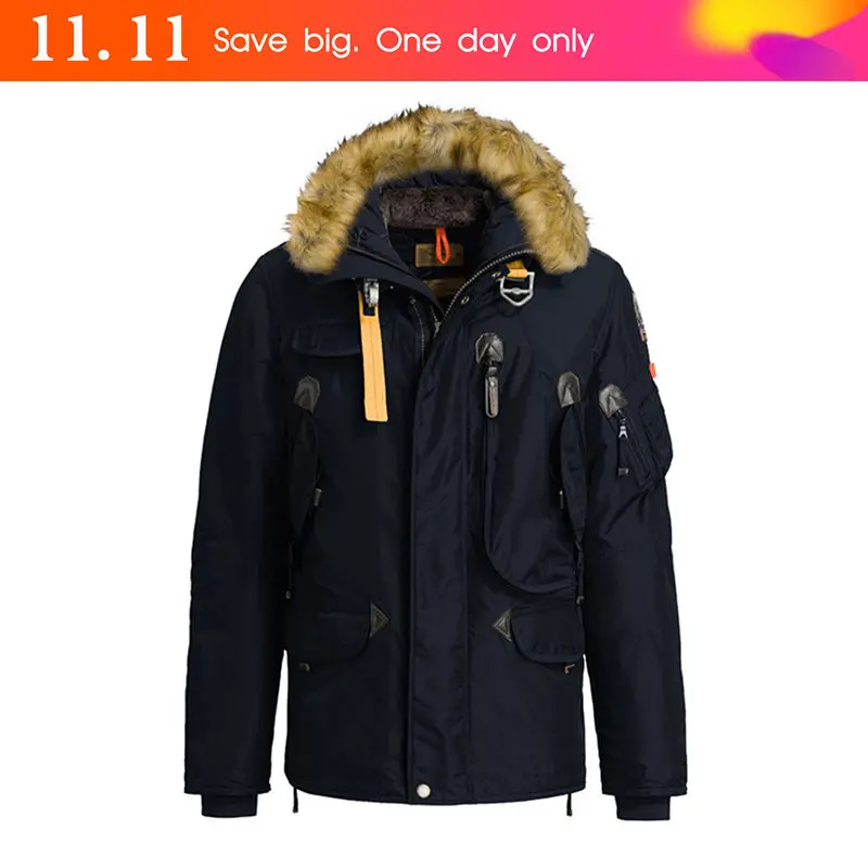 

2016 winter warm Hiking Down Jacket Men down middle right hand jumper man jacket winter parka down jacket free shipping