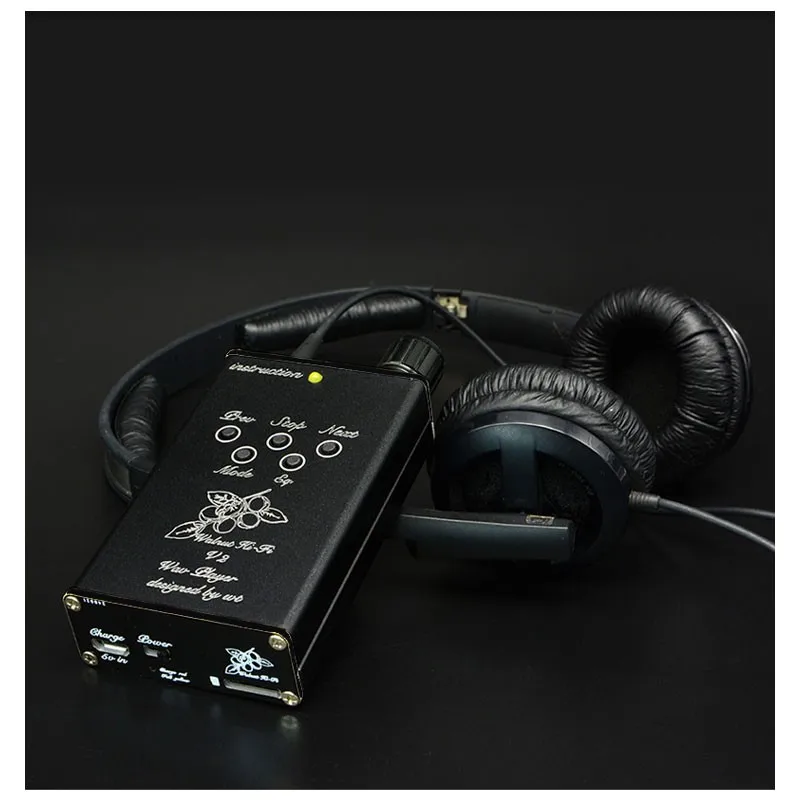  2018 V2S Lossless Music Player Support 32GB TF Card for Headphone Amplifier HiFi Music Player