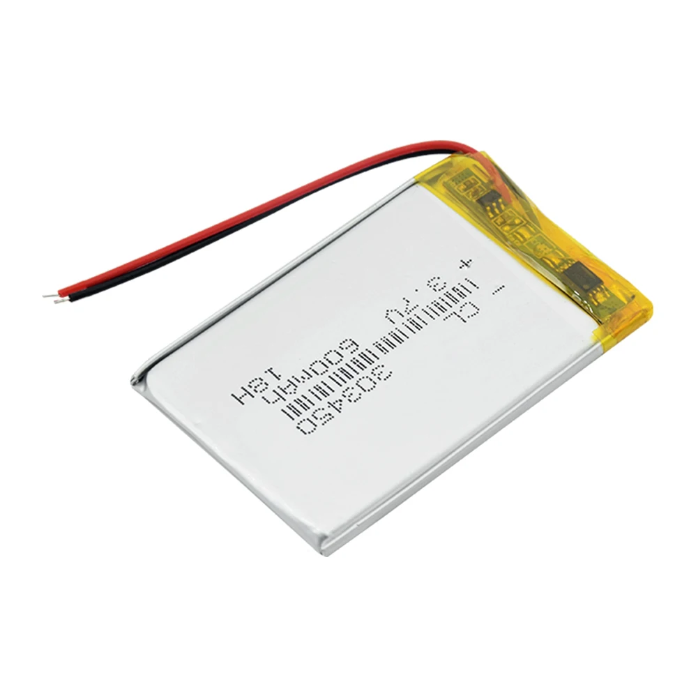 3,7 V, 600mAH 303450 303550 PLIB полимерный литий-ионный/литий-ионный аккумулятор для dvr, gps, mp3, mp4, электронной книги, светодиодный светильник, динамик