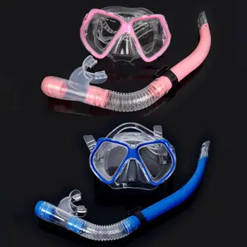 

Diving Snorkeling Three-Piece Full Dry Snorkel Adult Glasses Diving Mask Swimming Equipment
